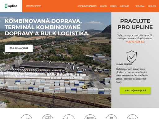 kombinovaná doprava, terminál kombinované dopravy a bulk logistika. pracujte pro upline vyberete si pracovní příležitost dle vaší specializace a silných stránek. +420 737 235 622