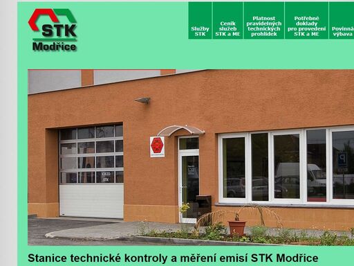 nabízí kompletní služby stanice technické kontroly. provádíme technické prohlídky motocyklů, osobních, užitkových motorových a přípojných vozidel do 3500 kg. součástí areálu stk je také stanice pro měření emisí výfukových plynů. všechny služby provádíme bez objednání.