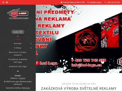 již přes 12 let výroby reklamy na trhu