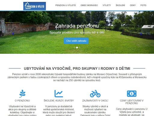 ubytujte se v penzionu u výletů a zažijte krásnou rodinnou dovolenou a kulturní i sportovní vyžití pro celou rodinu i psa. houbaření, koupání a v zimě běžky