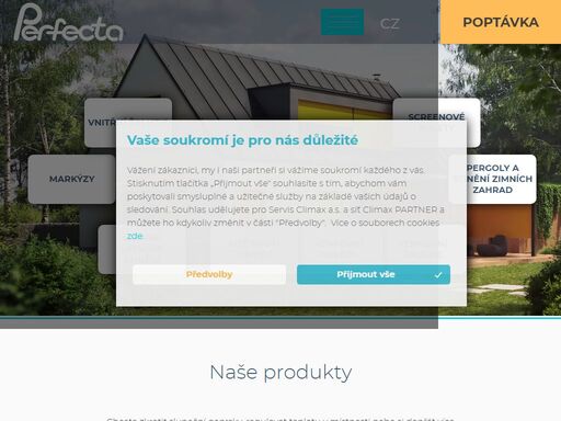 zabýváme se prodejem a poradenstvím v oblasti: žaluzie, rolety, sítě proti hmyzu, markýzy.