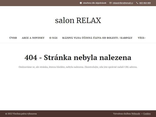 masáže a kosmetika relax stříbro
bezručova 162, stříbro

masáže, kosmetika, barber shop