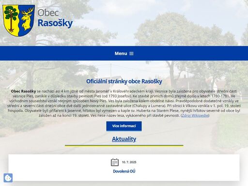 obec rasošky se nachází v okrese náchod, kraj královéhradecký. v roce 2014 zde žilo 667 obyvatel.