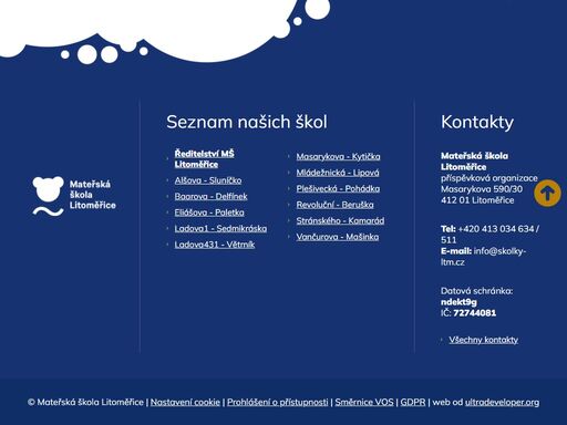 mš kamarád - mateřská škola litoměřice