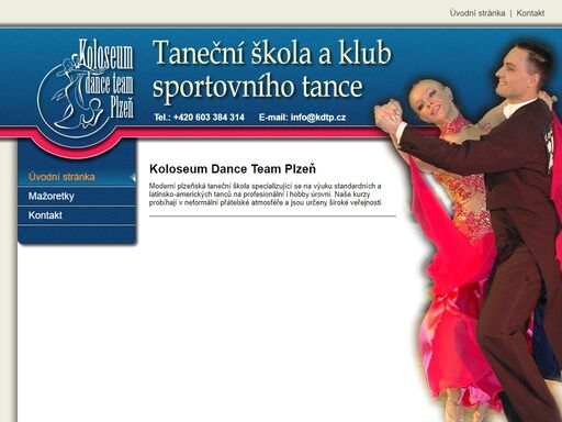 koloseum dance team plzeň - taneční škola a klub sportovního tance