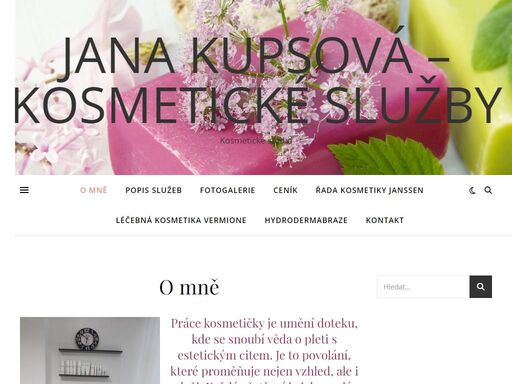 jmenuji se jana kupsová, jsem narozená ve znamení raka. v kosmetickém oboru pracuji 12 let, z toho 10 let v praze v kosmetickém studiu štěpánky podroužkové mistrině evropy v makeupu.