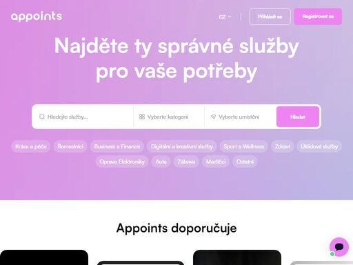 appoints.cz/cs
