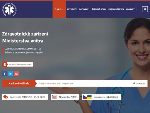 jsme instituce, která si do svého vínku zvolila motto curare et sanare summa virtus, tedy pečovat a uzdravovat je ctnost nejvyšší. pečujeme o hrdiny dnešní 