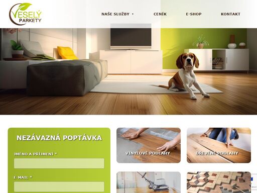 parkety veselý - dřevěné podlahy, marmoleum a mozaikové i exotické parkety. renovace a broušení parket.