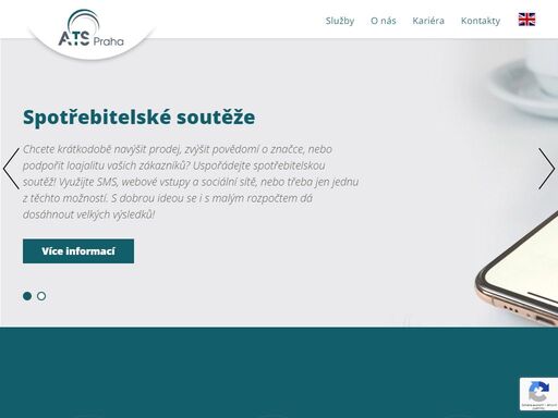 ats praha s.r.o. je významným hráčem na poli mobilního marketingu. zajišťujeme hromadné sms rozesílky, platební služby a spotřebitelské soutěže.