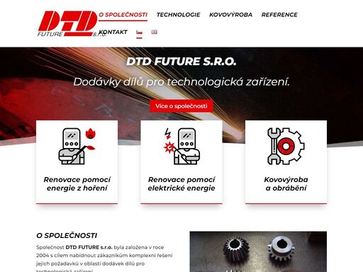 komplexní řešení požadavků v oblasti dodávek dílů pro technologická zařízení. technologie žárového stříkání. kovovýroba a obrábění.