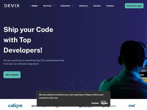 we are experienced software engineers, consultants, and managers who empower tech companies and startups to address their software engineering challenges.
