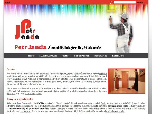 janda - malování, malířské a další řemeslnické práce