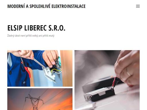 provádíme veškeré elektroinstalační práce. průmyslové, bytové, datové, práce včetně prací ve výškách od projektu až po revize elektro. 