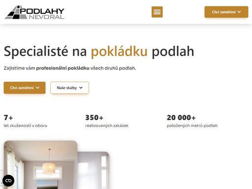 pokládáme dřevěné, vinylové a laminátové podlahy. kvalitní podlahářské práce vám poskytuje podlahy nevoral, blansko. zavolejte nám.