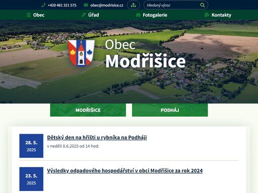 obec modřišice