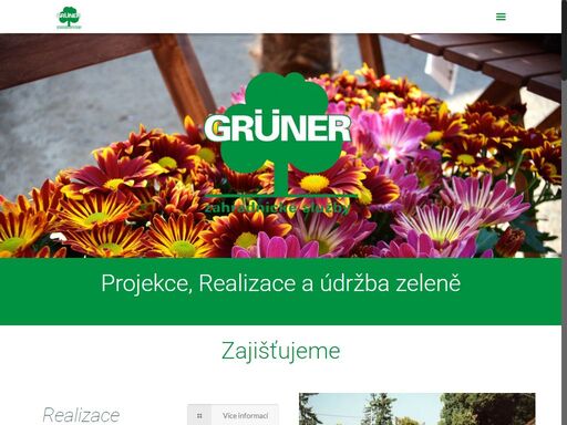zahradnické centrum, gruner, zahradnické centrum gruner, projekt,