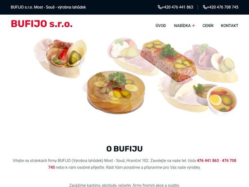 bufijo most - výrobna lahůdek