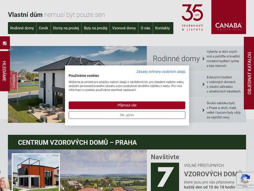 nízkoenergetické rodinné domy na klíč. projekt zdarma. desítky prestižních ocenění dům roku a top dům. postaveno přes 8 000 rodinných domů. 35 let zkušeností - 20 000 spokojených klientů v čr, sr i německu.