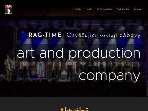 rag-time - osvěžující koktejl zábavy, produkce a zastupování umělců