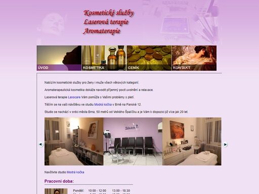 julka - kosmetické služby, alqvimia, aromaterapie, kosmetika, lasocare, akné, brno