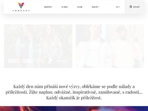 zažijte s námi náš svět. naší inspirací je móda a naším cílem je inspirovat, hýčkat vás, dodat vám nezbytnou energii a také sebevědomí. zastupujeme exkluzivní módní značky na českém, slovenském a maďarském trhu. přinášíme zážitek z nakupování.