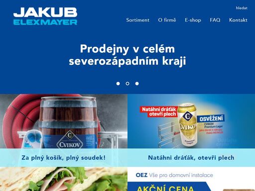jakub group - elexmayer - úvodní stránka