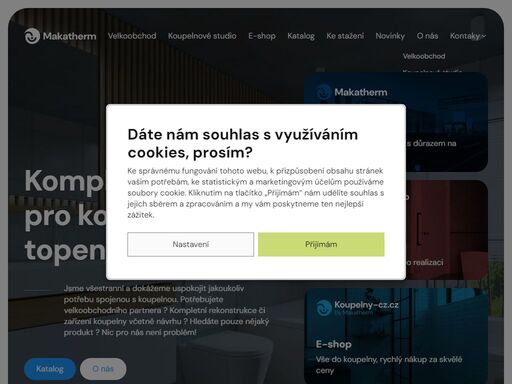 maka therm cz s.r.o. - sanita, topení, koupelny, kuchyně, obklady