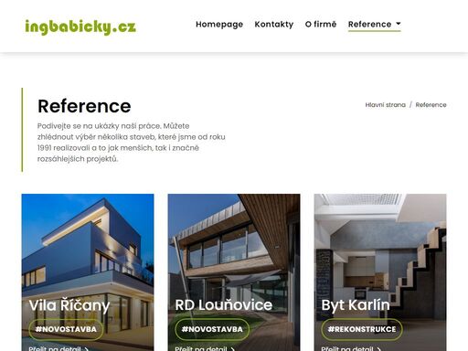 stavební firma ing. františka babického