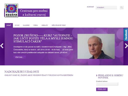 centrum arkána
pro osobní a kulturní rozvoj