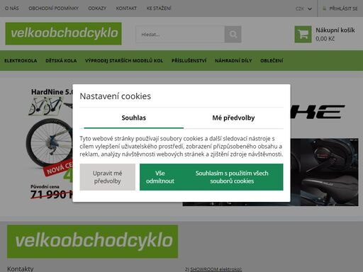 nabídka elektrokol a cyklo příslušenství značek hercules, haibike, winora a další. ? odborné poradenství ? skvělé ceny