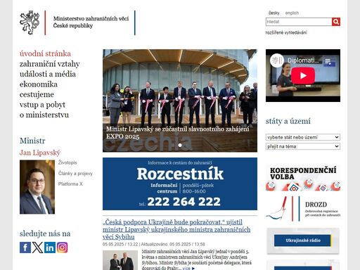 www.mzv.cz