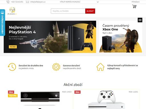 playstation, xbox a nejnovější tituly her. sen každého hráče na jednom místě, který navíc nezruinuje peněženku. nechybí dárky k objednávce i doprava zdarma.