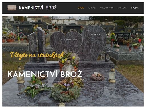 jsme rodinná firma s letitou tradicí. výroba a montáž urnových hrobů, jednohrobů, dvojhrobů. grafický návrh a cenová nabídka zdarma. praha, střední a jižní čechy.
