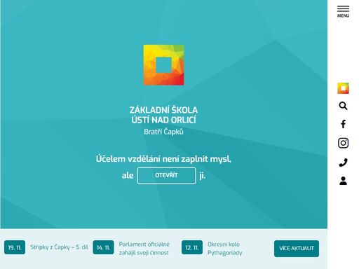 zakladni skola, bratri capku, ústí nad orlicí