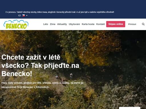 poznejte benecko ze sedla kola nebo na horské túře. připravili jsme pro vás mnoho zábavných a poznávacích tras. myslíme i na občerstvení. tak hurá na výlet!