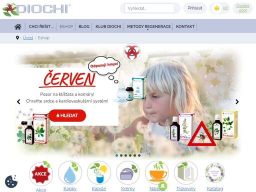 diochi | vývoj, výroba a prodej přírodních bioinformačních doplňků stravy s pozitivními účinky na lidský organismus.
