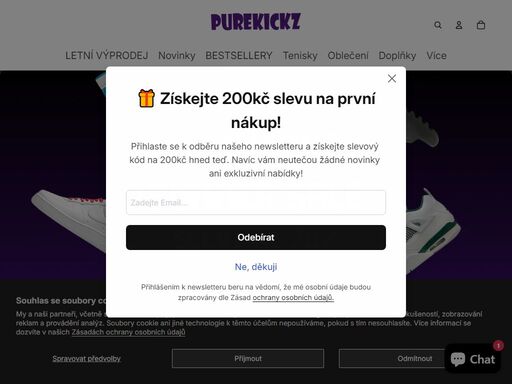 vstup s námi do světa limitovaných tenisek