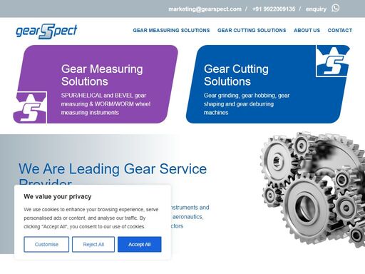 gearspect-we are leading gear service provider