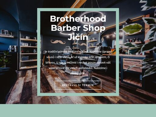 www.brotherhoodbarbershop.cz