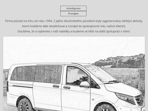 nabízíme pronájem bytů v mladé boleslavi a provozujeme vnitrostátní a mezinárodní autodopravu o celkové hmotnosti do 3,5t. a expresní přepravou po celé čr a eu.