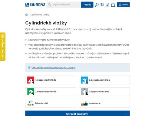 vše od cylindrických vložek, visacích zámků až po dveřní kování, elektrické smart home zámky nebo celé klíčové systémy. ?? jsme partneři značek fab, mul-t-lock a yale ?? poradíme vám s výběrem i montáží ?? doprava zdarma od 2000 kč ?? kamenná prodejna v otrokovicích