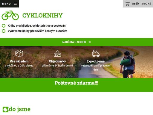 vydáváme knihy o cyklistice především českým autorům.