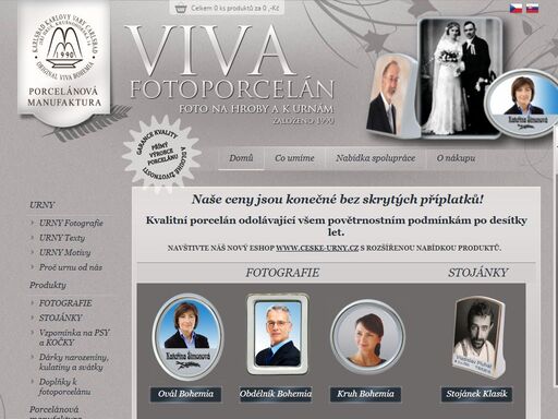 foto na hroby a k urnám. nechte si vytvořit krásnou památku na své blízké od porcelánové manufaktury s tradicí. keramická fotografie na hrob je provedena v té největší kvalitě.