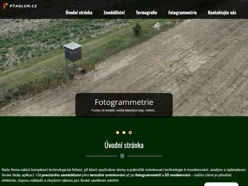 nabízíme řešení, při které využíváme drony a pokročilé snímkovací technologie k monitorování, analýze a optimalizaci široké škály aplikací.