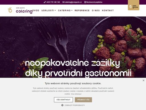 ekluzivní catering pro jakkoliv událost v brně a okolí. svatby, oslavy, konference, rauty, eventy, coffee breaky