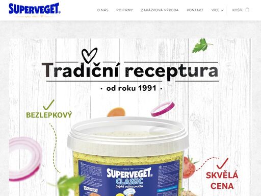 zabýváme se výrobou sypkých univerzálních ochucovadel, kořenicích směsí, marinád, polévkových základů a jednodruhového koření. dodáváme i sady koření a polévkové základy vhodné pro bezlepkovou dietu