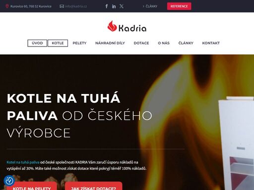 nejmodernější kotle na tuhá paliva které vás ohromí svou jednoduchostí na obsluhu. ušetříte až 40% nákladů oproti konkurenci...klikněte zde