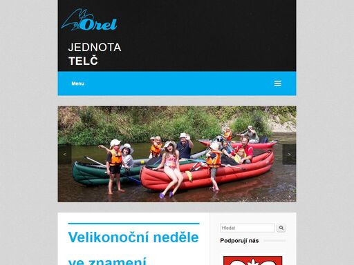aktuality. orel je občanské sdružení, křesťanská sportovní organizace. prioritou činnosti orla je především podpora sportu pro všechny. cílem orla je výchova mladých lidí a dětí prostřednictvím sportovních a ostatních aktivit. cílem orla není vychovávat mistry světa, našim cílem je věnovat se sportu, který podporuje kladné vlastnosti člověka - sportu, který je fairovy, ohlíží se na soupeře i spoluhráče. orel chce dávat sportu smysl. v tom mu pomáhají pevné základy, které mu poskytují křesťanské hodnoty a celá historie jeho činnosti. celou svojí činnosti chce orel dávat sportu smysl.