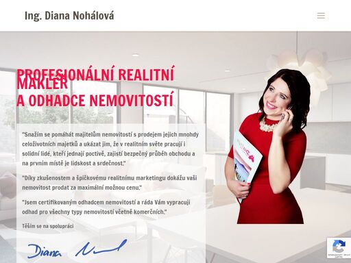 nabízím profesionální služby realitního makléře. působím zejména v regionu vsetín, valašské meziříčí a rožnov pod radhoštěm. potřebujete prodat, koupit nebo pronajmout nemovitost? kontaktujte mne ještě dnes – váš realitní makléř ing. diana nohálová